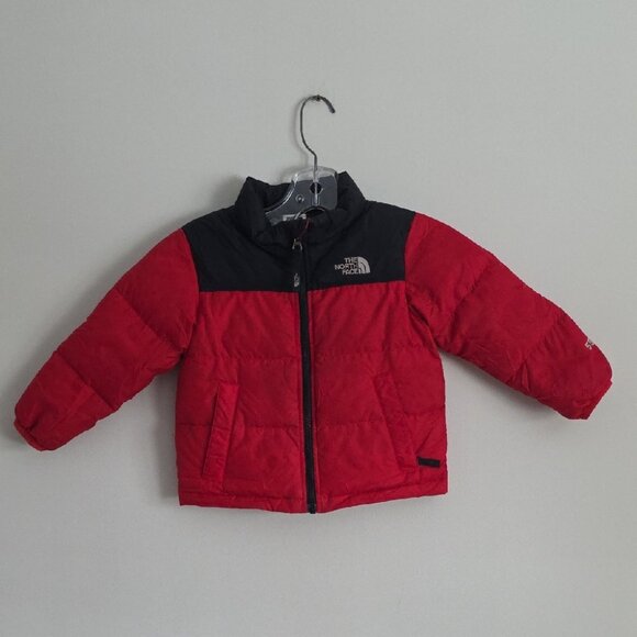 THE NORTH FACE | Puffer Down 550 Jacket Red  Boys Size 3T - Picture 1 of 5